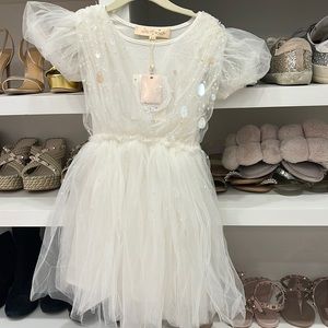 Tutu Du Monde special dress never worn! Return expired before I could exchange.